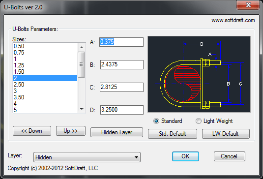 UBolts AutoCAD Plugin