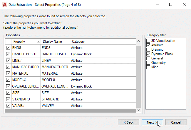 3D Flanged Piping Data