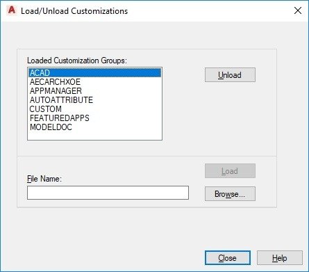 SteelPLUS Load Dialog